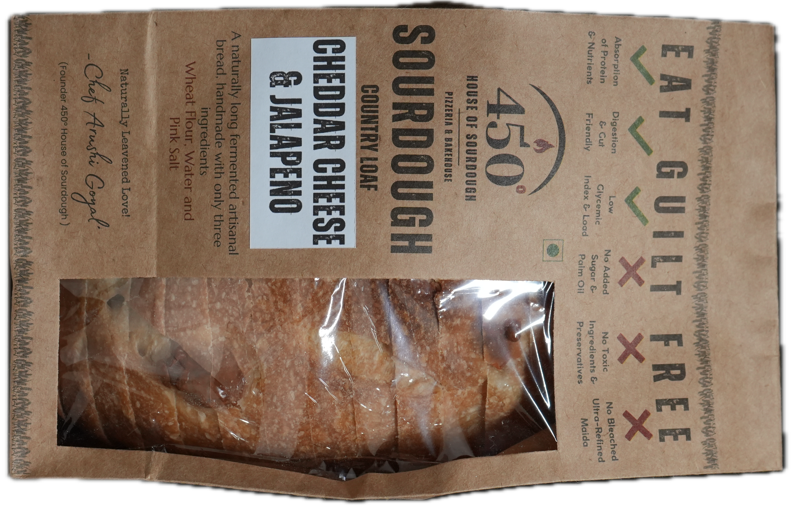 Jalapeno Cheddar Sourdough Packaging
